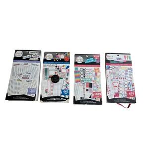 The Happy Planner Sticker Value Packs Lot 4 Assorted Themes